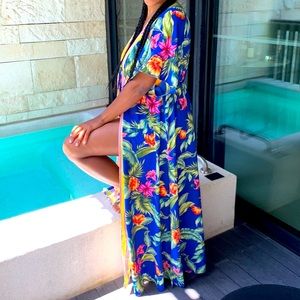 Floral Swimsuit Cover Up.